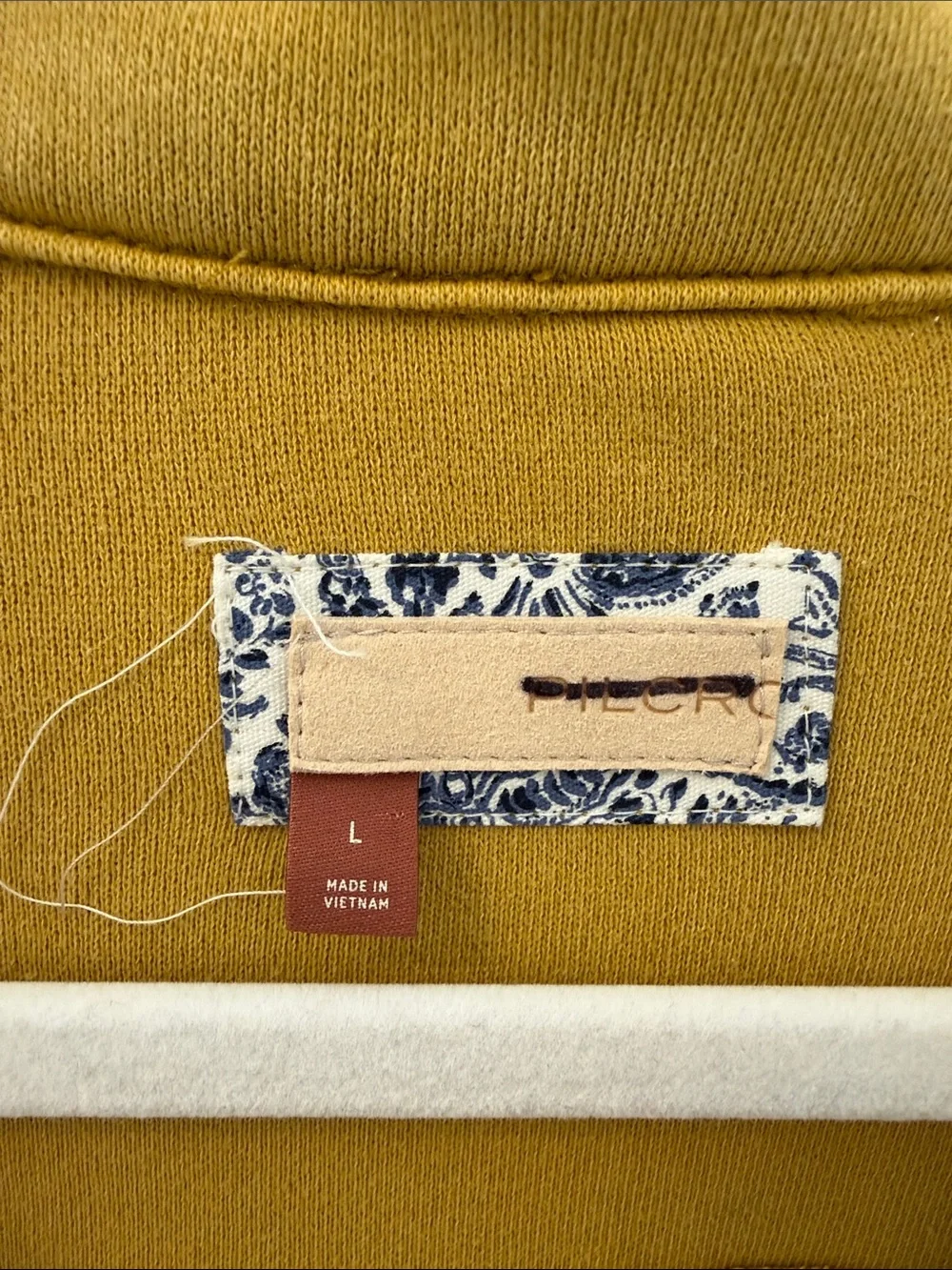 Anthropologie Mustard Yellow Women's Utility Jacket - Picture 3 of 3